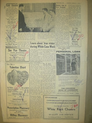 The White Rock Sun, February 05, 1958 (Page 1)