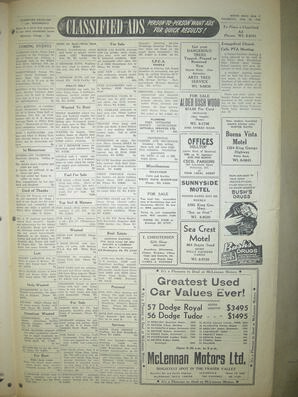 The White Rock Sun, January 30, 1958 (Page 7)