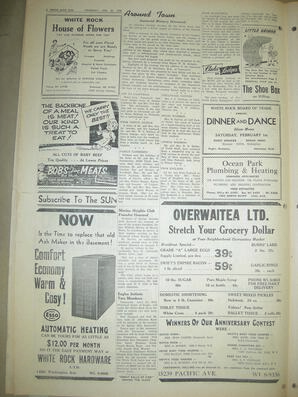The White Rock Sun, January 30, 1958 (Page 6)