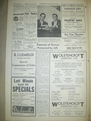 The White Rock Sun, January 30, 1958 (Page 2)