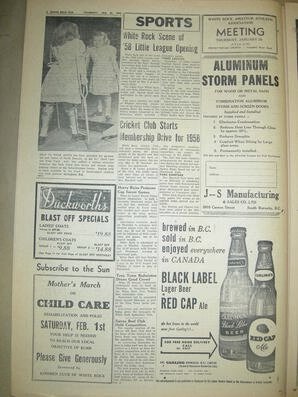 The White Rock Sun, January 23, 1958 (Page 4)