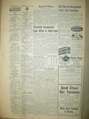 The White Rock Sun, January 16, 1958 (Page 12)