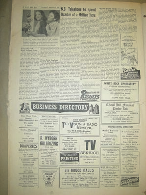The White Rock Sun, January 09, 1958 (Page 10)