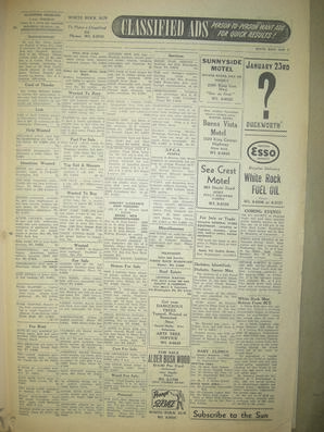 The White Rock Sun, January 09, 1958 (Page 7)