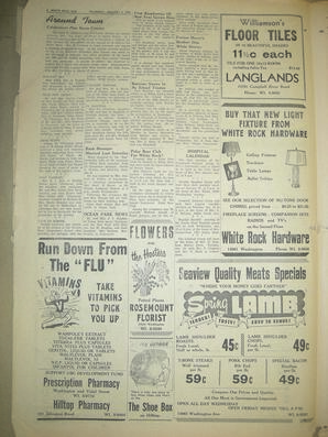 The White Rock Sun, January 09, 1958 (Page 6)