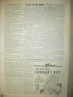 The White Rock Sun, January 09, 1958 (Page 3)