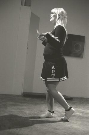 Devon Gifford, 'I quit art school to become a cheerleader'