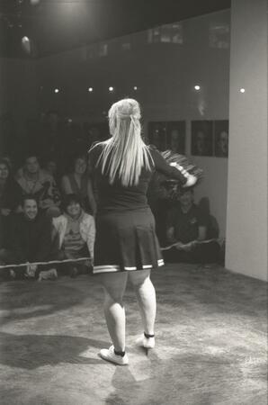 I quit art school to become a cheerleader Negative 20