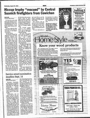 The Peninsula News Review Wed, August 30, 2000 (Page 15)