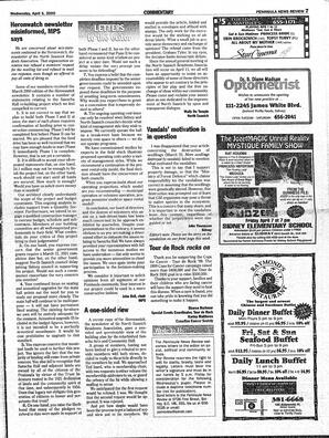 The Peninsula News Review Wed, April 5, 2000 (Page 9)
