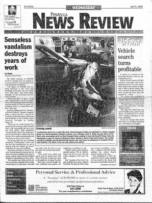 The Peninsula News Review Wed, April 5, 2000 (Page 1)