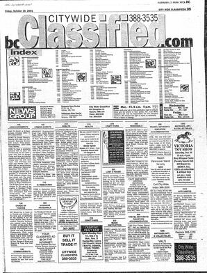 The Peninsula News Review Fri, October 19, 2001 (Page 36)