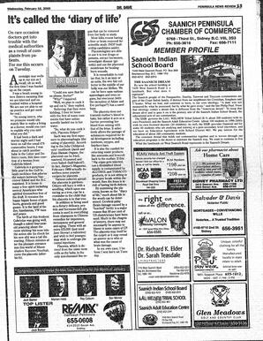 The Peninsula News Review Wed, February 16, 2000 (Page 15)