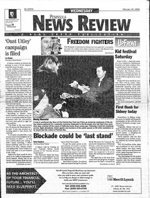 The Peninsula News Review Wed, February 16, 2000 (Page 1)
