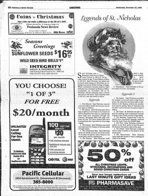 The Peninsula News Review Wed, December 22, 1999 (Page 26)