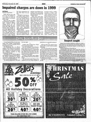 The Peninsula News Review Wed, December 22, 1999 (Page 5)