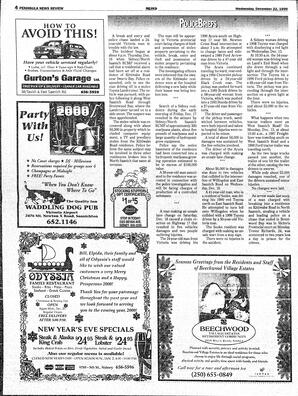 The Peninsula News Review Wed, December 22, 1999 (Page 4)