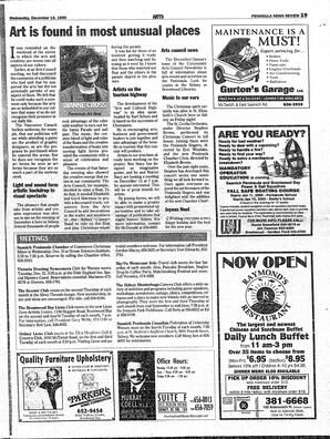 The Peninsula News Review Wed, December 15, 1999 (Page 21)
