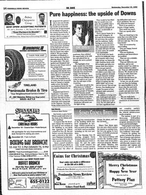 The Peninsula News Review Wed, December 15, 1999 (Page 16)