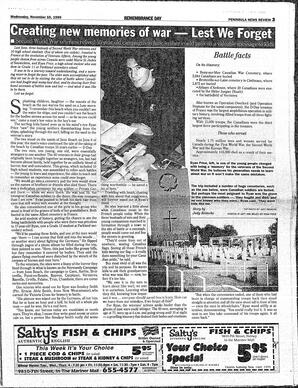 The Peninsula News Review Wed, November 10, 1999 (Page 3)