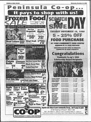 The Peninsula News Review Wed, November 10, 1999 (Page 2)