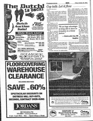 The Peninsula News Review Fri, October 19, 2001 (Page 4)