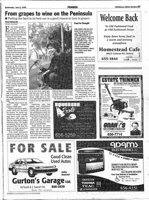 The Peninsula News Review Wed, June 2, 1999 (Page 29)