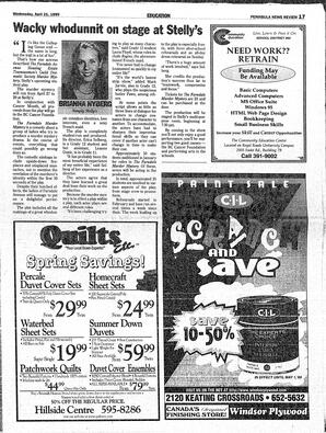 The Peninsula News Review Wed, April 21, 1999 (Page 18)