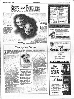 The Peninsula News Review Wed, April 21, 1999 (Page 8)