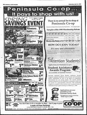 The Peninsula News Review Wed, April 14, 1999 (Page 4)