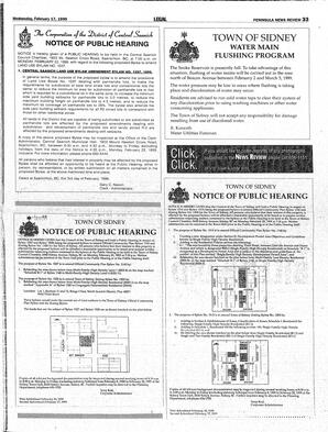 The Peninsula News Review Wed, February 17, 1999 (Page 33)
