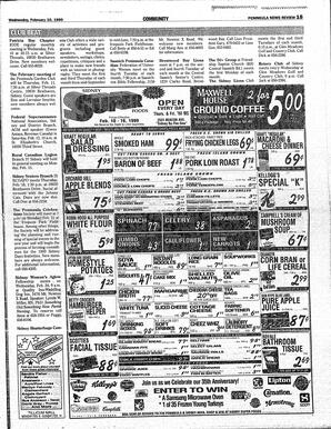The Peninsula News Review Wed, February 10, 1999 (Page 17)