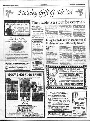 The Peninsula News Review Wed, December 9, 1998 (Page 28)