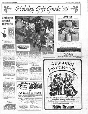 The Peninsula News Review Wed, November 25, 1998 (Page 24)