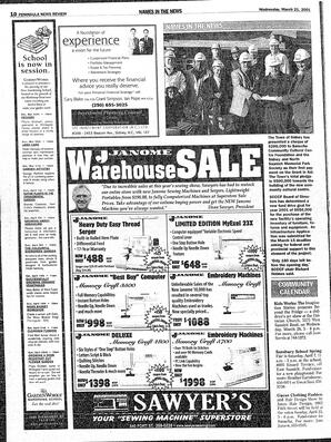 The Peninsula News Review Wed, March 21, 2001 (Page 12)