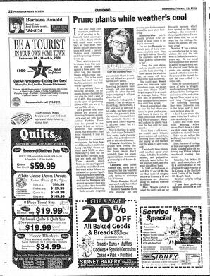The Peninsula News Review Wed, February 21, 2001 (Page 22)