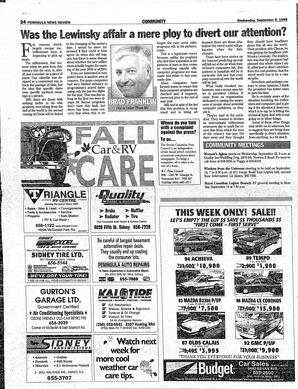 The Peninsula News Review Wed, September 9, 1998 (Page 25)
