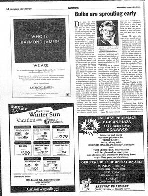 The Peninsula News Review Wed, January 24, 2001 (Page 18)