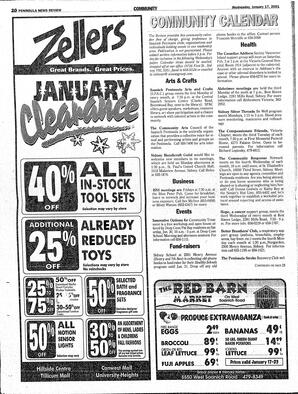 The Peninsula News Review Wed, January 17, 2001 (Page 22)