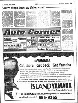 The Peninsula News Review Wed, January 17, 2001 (Page 16)