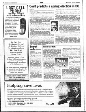 The Peninsula News Review Wed, January 17, 2001 (Page 6)