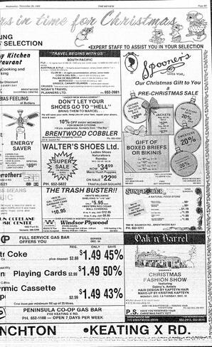 The Review Wed, November 20, 1985 (Page 17)