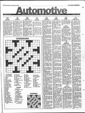 The Peninsula News Review Wed, December 20, 2000 (Page 43)