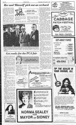 The Review Wed, November 6, 1985 (Page 16)