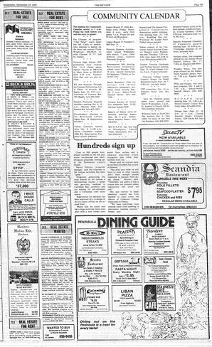 The Review Wed, September 18, 1985 (Page 21)