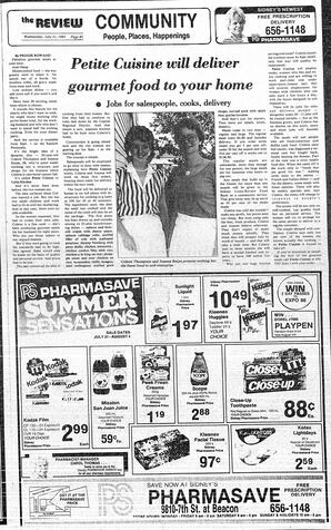The Review Wed, July 31, 1985 (Page 13)