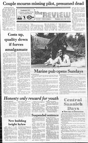 The Review Wed, July 31, 1985 (Page 1)