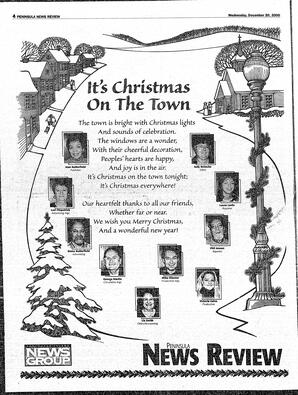 The Peninsula News Review Wed, December 20, 2000 (Page 6)