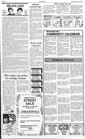 The Review Wed, June 19, 1985 (Page 12)