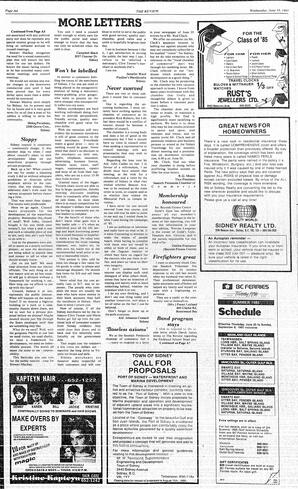 The Review Wed, June 19, 1985 (Page 6)